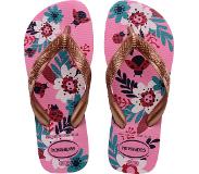 Havaianas Tongs Havaianas Enfant Flores Pink Lemonade.-Taille 29 - 30