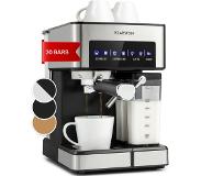 Klarstein Arabica Comfort Machine à espresso 1350W 20 Bar 1,8l Panneau de contrôle tactile