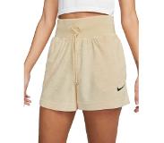 Nike Short Femme - Sportswear Terry - pale vanilla/black FJ4899-294