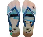 Havaianas - Sandales et tongs - Hype Sand/Blue Comfy pour Homme - Bleu