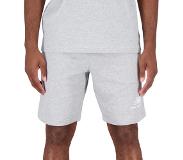 New Balance Short New Balance Men Essentials Stacked Logo French Terry Short Athletic Grey-XL