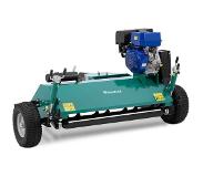 Wiesenfield Broyeur à fléaux - moteur essence - 10 kW - attelage de remorque + rotule (Ø 80 mm) - largeur 1200 mm