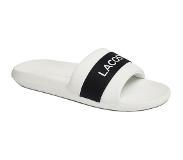 Lacoste Sandales Lacoste Men Croco Slide White Navy-Taille 40 - 41