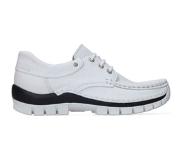 Wolky Chaussures à Lacets Wolky Femme Fly Velvet leather White Black-Taille 41