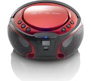 Lenco Radio CD portable Bluetooth SCD-550 Rouge