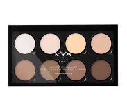 NYX Facial make-up Highlighter Highlight & Contour Pro Palette