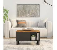 vidaXL Table basse 60x50x35 cm bois de manguier massif