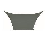 Perel Toile d'ombrage, hydrofuge, 2 x 3 m, 160 g/m², polyester, rectangle, vert gris