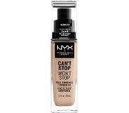 NYX Facial make-up Foundation Can't Stop Won't Stop Foundation 03 Alabaster