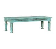 vidaXL Table basse 110x50x34 cm Bois de récupération massif
