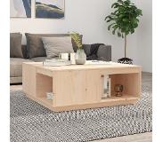 vidaXL Table basse 100x101x40,5 cm Bois massif de pin
