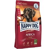 Happy Dog Afrique autruche, pommes de terre pour chien - 12,5 kg