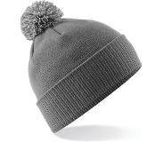 Beechfield Pack 50 Bonnet Snowstar Graphite Grey/Light Grey - Beechfield B450 - Taille One Size
