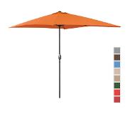 Uniprodo Grand parasol - Orange - Rectangulaire - 200 x 300 cm