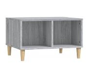 vidaXL Table basse Sonoma gris 60x50x36,5 cm Bois d'ingénierie
