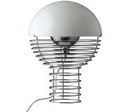 Verpan - Wire Lampe de Table Ø30 Chrome/White