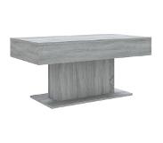 vidaXL Table basse Sonoma gris 96x50x45 cm Bois d'ingénierie