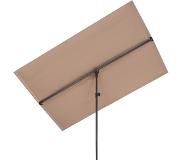 Blumfeldt Flex-Shade L parasol 150 x 210 cm Polyester UV 50 taupe
