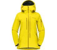 Norrøna - Veste de protection - Lofoten Gore-Tex Pro Jacket W'S Blazing Yellow pour Femme - Taille S - Jaune