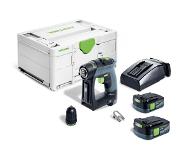 Perceuse-visseuse (2x4,0 ah) T 18+3 HPC 4,0 I-Set - FESTOOL 577609