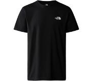 The North Face - T-shirt en coton - M S/S Simple Dome Tee TNF Black pour Homme en Coton - Taille L - Noir