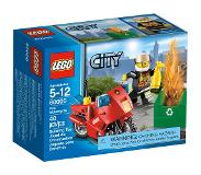 LEGO City 60000 La moto des pompiers