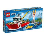 LEGO City 60109 Le bateau des pompiers