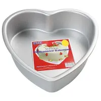Pme Poêle à gâteau en forme de coeur, Moule à gâteau, Argent