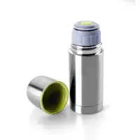 Ibili 753801 Bouteille Isotherme Mini Acier Inoxydable Double Paroi 125 Ml