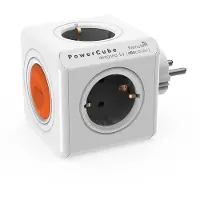 Allocacoc PowerCube Original Remote single, WHITE, TYPE E/F DE