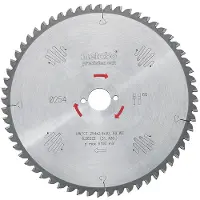 Metabo HW/CT Lame De Scie Circulaire - 60D - 254mm