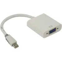 Bandridge Câble Mini DisplayPort Mini DisplayPort Male - VGA Female 15-Pin 0.20