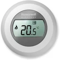 Honeywell Home EvoHome Round T87RF2025, Contrôleur d'ambiance numérique sans fil