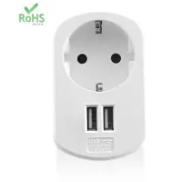Eminent EW1211 chargeur d'appareils mobiles Smartphone, Tablette Blanc Secteur Intérieure