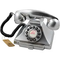 GPO Carrington 1929 téléphone fixe avec boutons poussoirs - Chrome