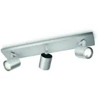 Philips Barre/tube de guidage aluminium 3x50W 230V