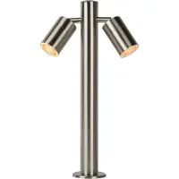 Lucide Arne-LED Lampadaire 50 cm Argent 2 Points lumineux