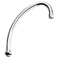 GROHE Goulot tubulaire 5 pièces Saillie 235mm chrome