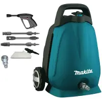 Makita HW102 pressure washer Compact Electric 360 l/h 1300 W Black, Turquoise