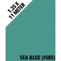 Colorama 585 Sea 35x11m Blue