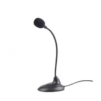 Gembird Microphone de table – Jack 3.5 mm – condensateur – omnidirection