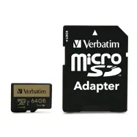 Verbatim 44034 Carte Micro Sdhc 64Gb Adapt