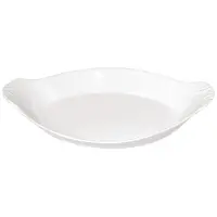 Olympia Plat à gratin Ovale Porcelaine Grand | 6 pièces