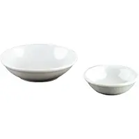 Olympia Bols à sauce en porcelaine 10 cm | 12 pièces
