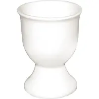 Olympia Coquetier en porcelaine blanche 5x8cm | 12 pièces