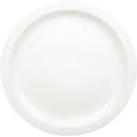 Olympia Assiettes en porcelaine blanche 15 cm (12 pièces)