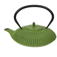 C&T Theiere Fonte 0,8l Umbrella Greenavec Filtre Tsp65