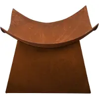 Esschert Design coupe à feu rouille carrée ; FF153