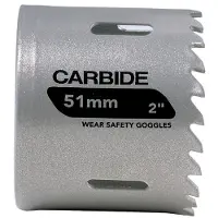 Bahco Couronne à Pointe En Carbure Pour Fibre De Verre Et Maçonnerie 52 Mm