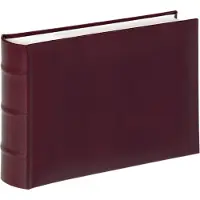 Walther design Memo Classic 100 Photos Wine Red Me373r Photo Album 15x20 Cm Rouge